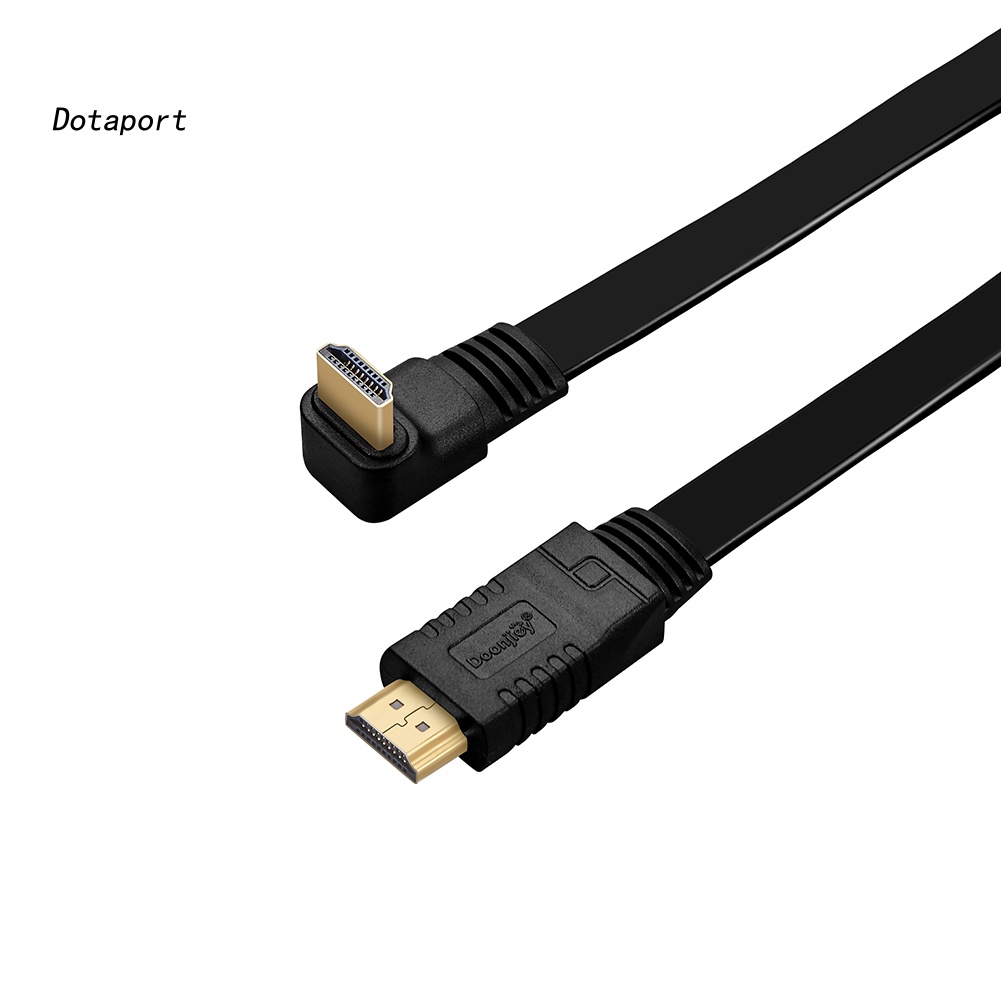Kddt Dây Cáp doonjiey Tốc Độ Cao 30cm 270 / 90 Độ hdmi-compatible Sang hdmi 4k 3d 1080p Cho tv