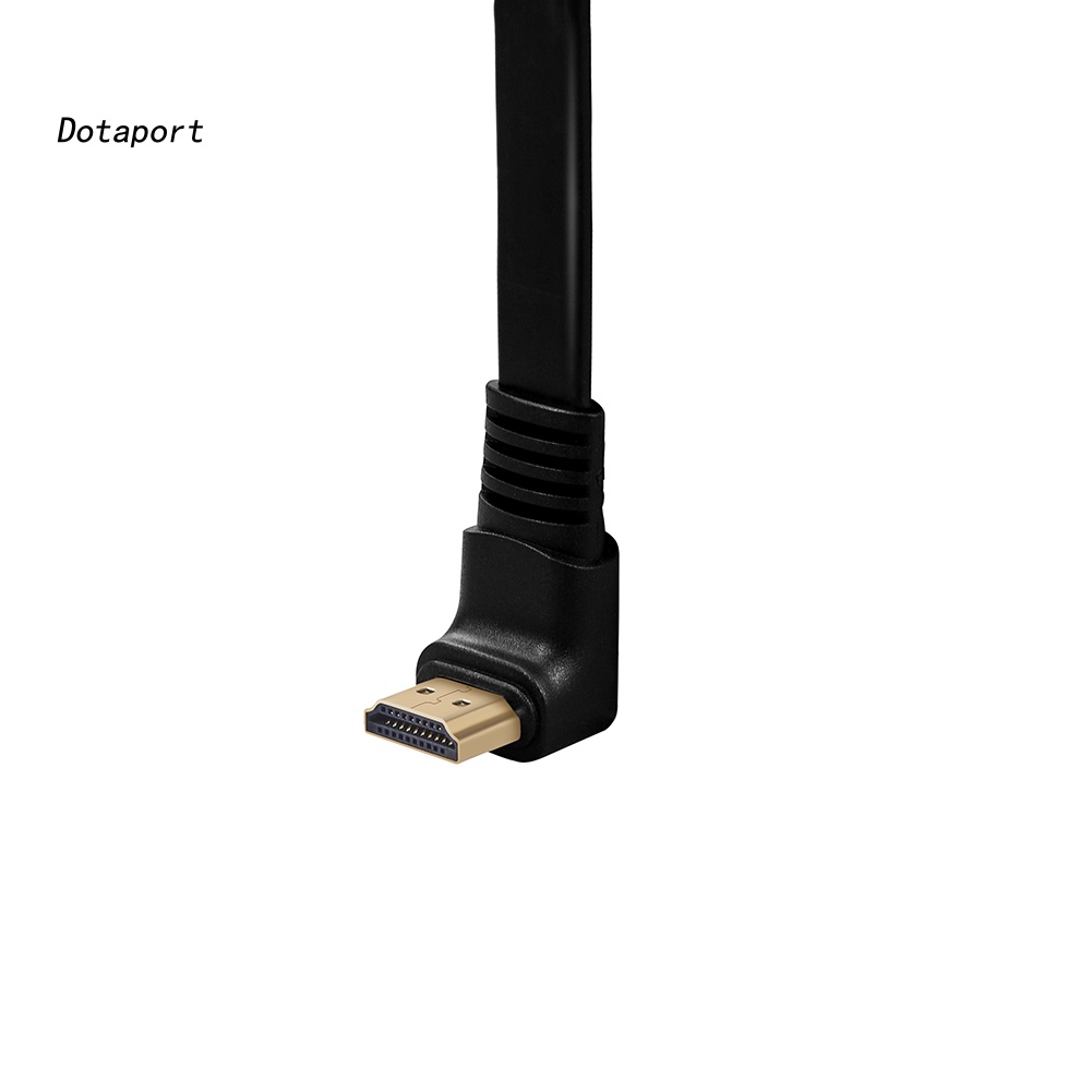 Kddt Dây Cáp doonjiey Tốc Độ Cao 30cm 270 / 90 Độ hdmi-compatible Sang hdmi 4k 3d 1080p Cho tv