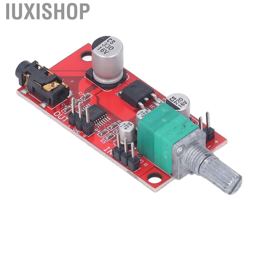 Iuxishop Small Headphone Amplifier Module 3.5mm Interface  Preamplifier Board DC