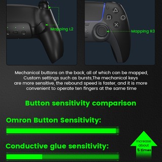 Nút Bấm Điều Khiển Chơi game Cho ps5
