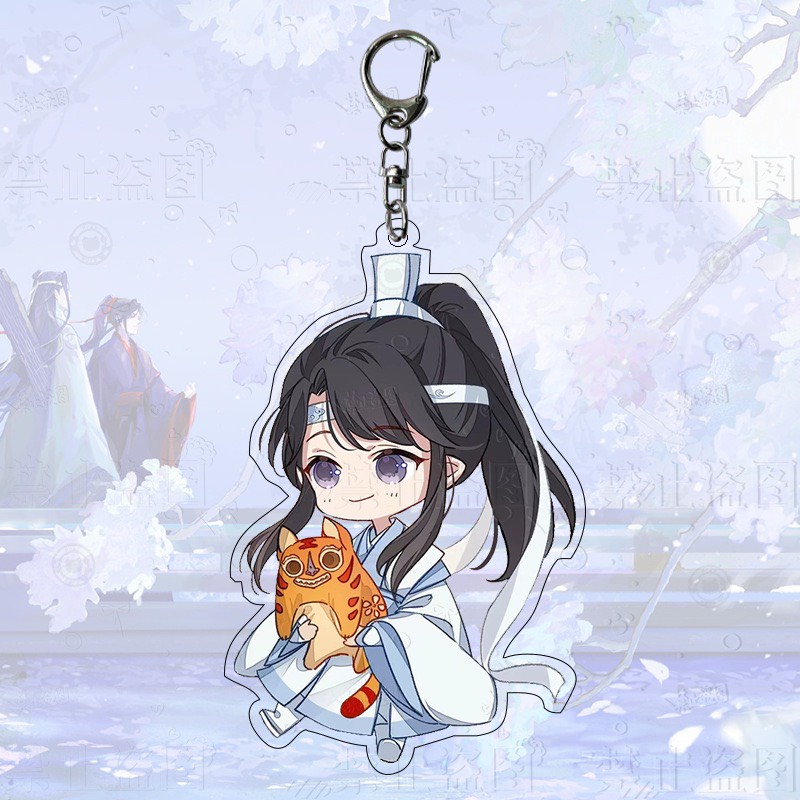 Móc khóa Ma đạo tổ sư ver MÚA LÂN in hình boylove BL anime chibi mica trong acrylic dễ thương xinh xắn