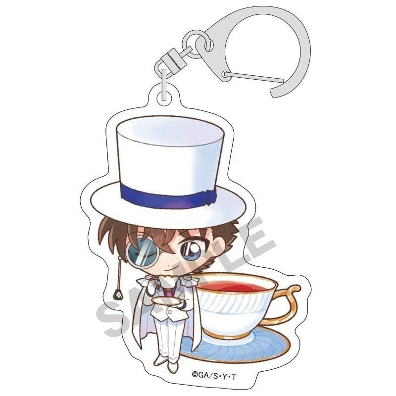 Móc khóa DETECTIVE CONAN Thám Tử Lừng Danh ver Giải Khát mica trong acrylic in hình anime chibi độc đáo