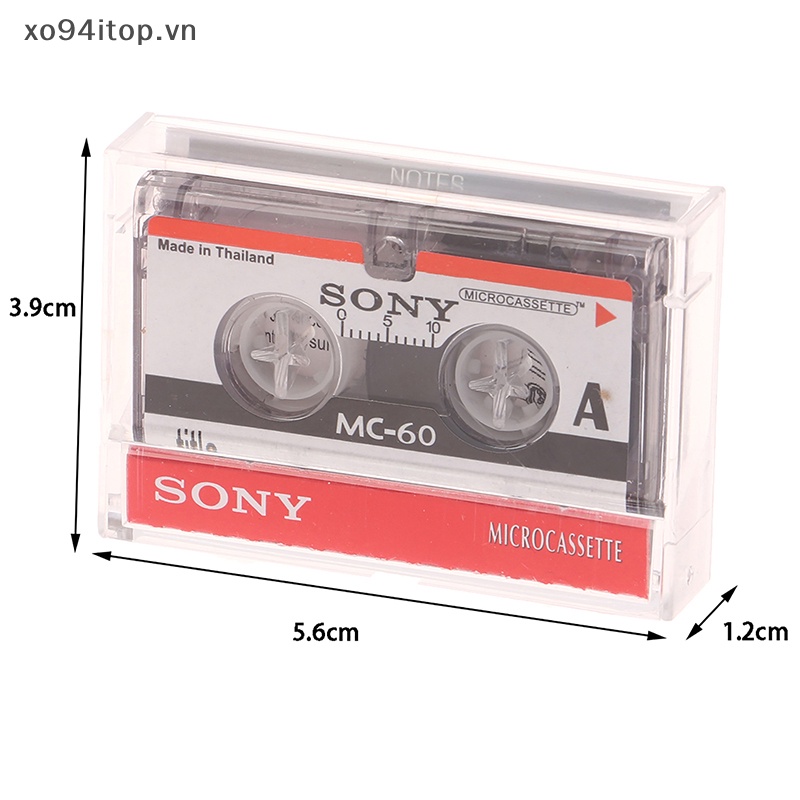 Xoitop Máy Nghe Nhạc sony-3mc speech Chuẩn Băng cassette Trống Với Băng Ghi Âm Từ Tính 60 Phút vn