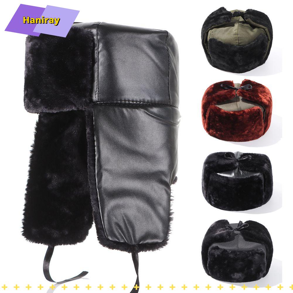 Mũ Lông Dày Dặn Giữ Ấm Phong Cách Nga Ushanka