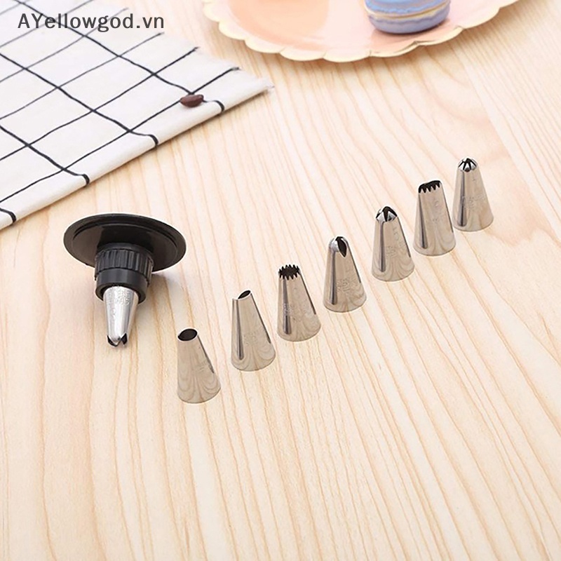 Ayellowgod Phụ Kiện Súng Ép Trang Trí Bánh Quy Bằng Thép Không Gỉ diy Cho Nhà Bếp vn