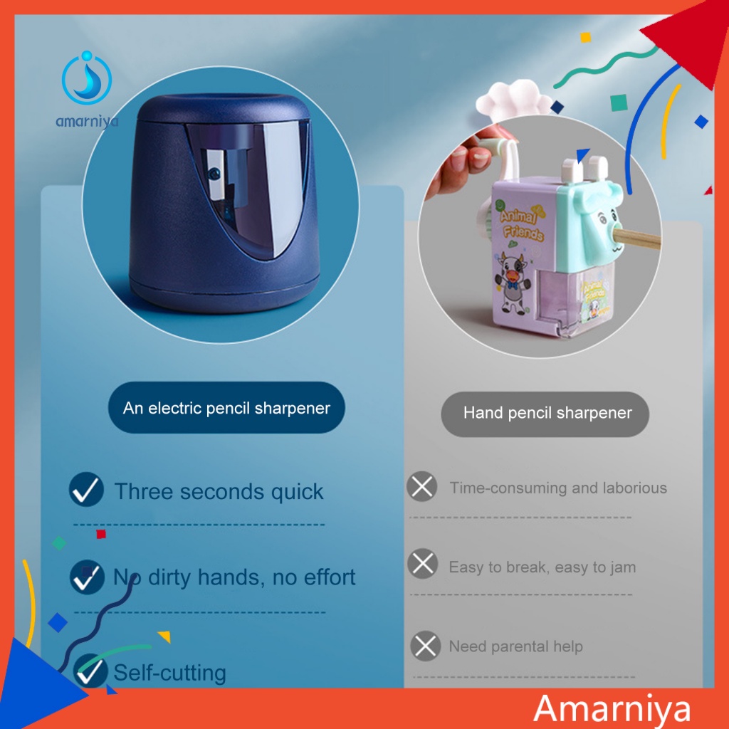 (Shop Amart) Gọt Bút Chì Tự Động Siêu Nhẹ