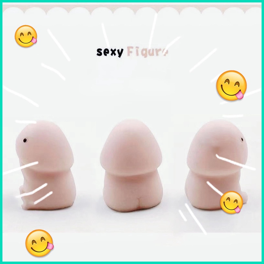 Fidget Bóng Đồ Chơi Mềm Mại Dễ Thương Vui Nhộn Không Dính Làm Quà Giáng Sinh Cho Bé