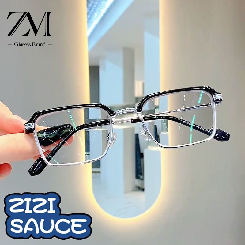 kính thời trang nữ 👓khung kính👓 -0.5-1.0-1.5-2.0-2.5-3.0-3.5-4.0-4.5-5.0-5.5-6.0 độ cận thị kính nam Kính học sinh thanh lịch chống ánh sáng xanh kính bảo hộ