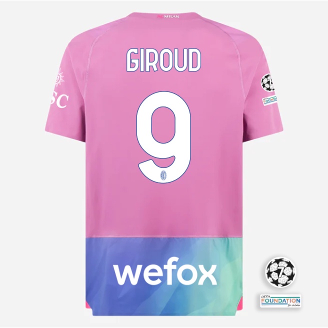 Áo Thun Thể Thao unisex py2 yp2 2023-2024 ac milan