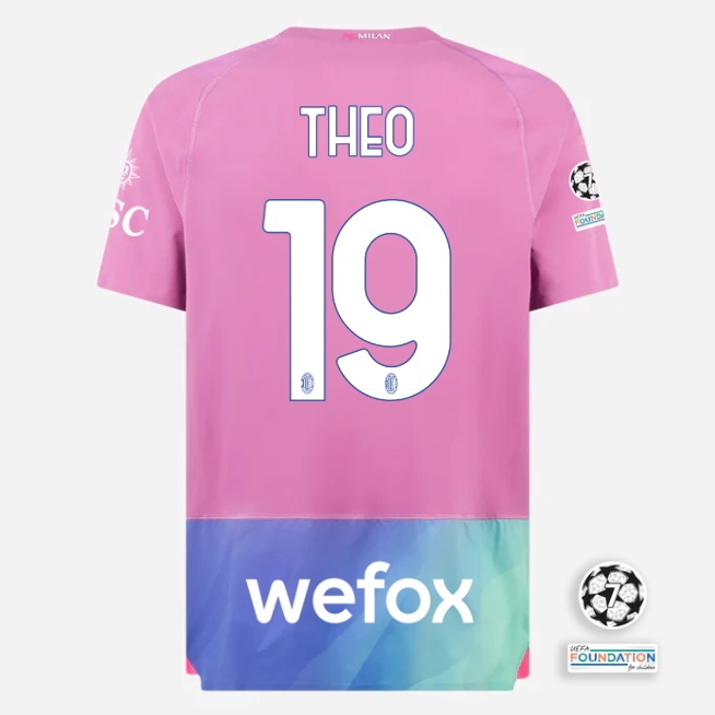 Áo Thun Thể Thao unisex py2 yp2 2023-2024 ac milan