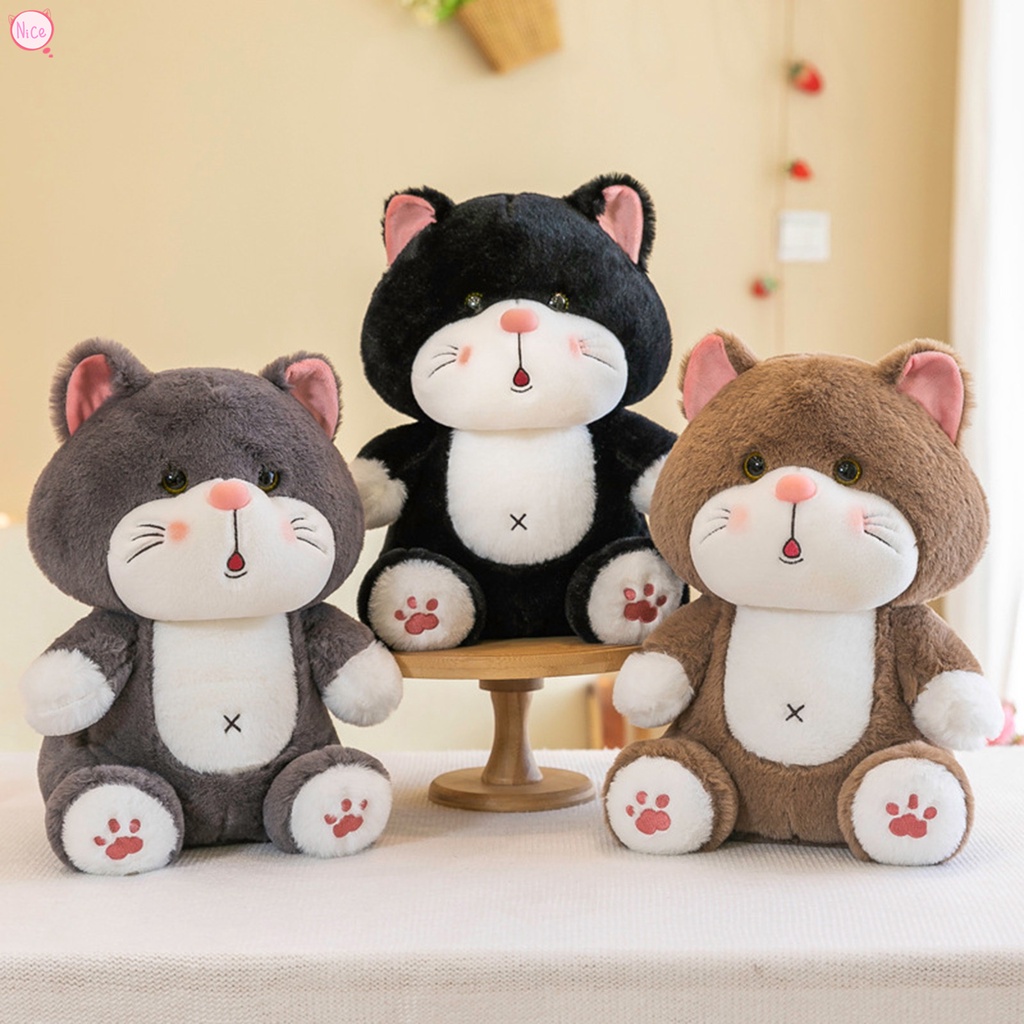 Đồ chơi nhồi bông Hình Chú Mèo Dễ Thương