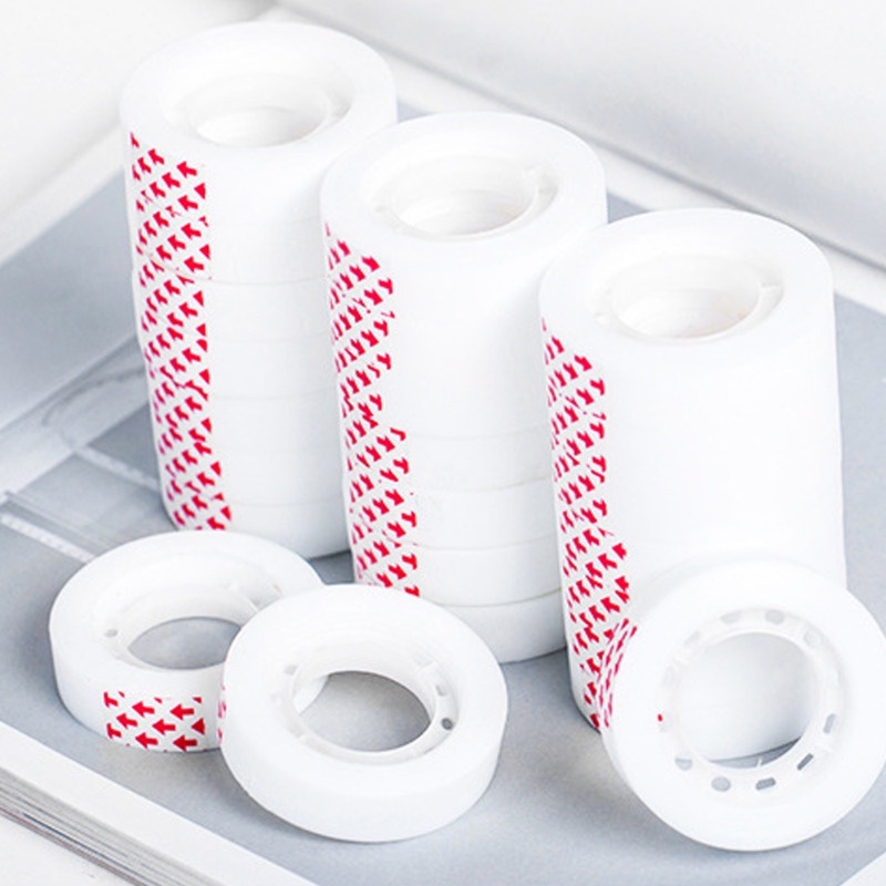 Băng Keo Vô Hình Tự Dính 1.2 / 1.5 / 1.8cm Chuyên Dụng Cho Học Sinh / Văn Phòng Phẩm
