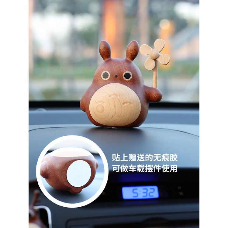 Dreamerhouse Búp Bê totoro Để Bàn Bằng Gỗ Màu Trơn Dễ Thương