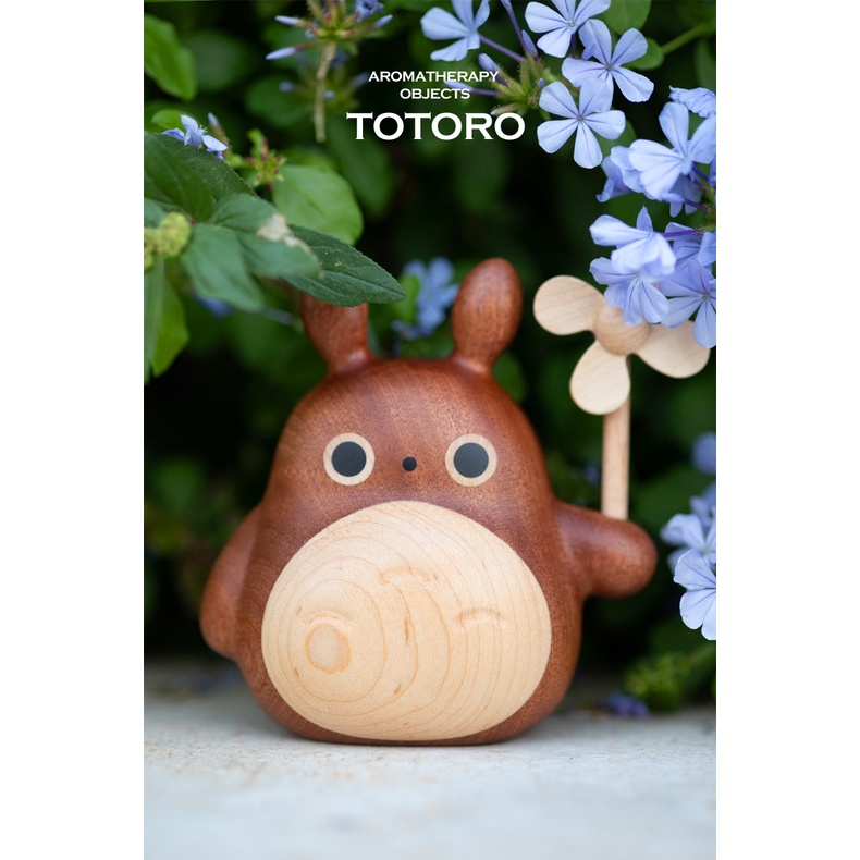 Dreamerhouse Búp Bê totoro Để Bàn Bằng Gỗ Màu Trơn Dễ Thương