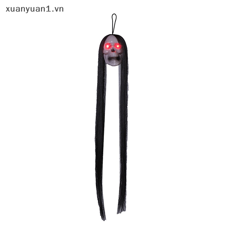 Xuan Bộ Xương Đầu Lâu Phát Sáng Mắt Dài Hóa Trang halloween 2023 vn