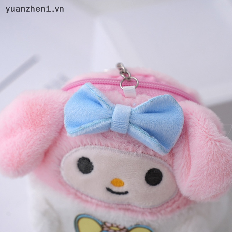 Zheng Ba Lô Đựng Tiền Xu Cầm Tay Hình Chó Mèo kt Cún kuromi plushie sanrio Nhồi Bông Dễ Thương Cho Bạn Gái vn