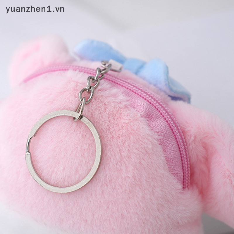 Zheng Ba Lô Đựng Tiền Xu Cầm Tay Hình Chó Mèo kt Cún kuromi plushie sanrio Nhồi Bông Dễ Thương Cho Bạn Gái vn