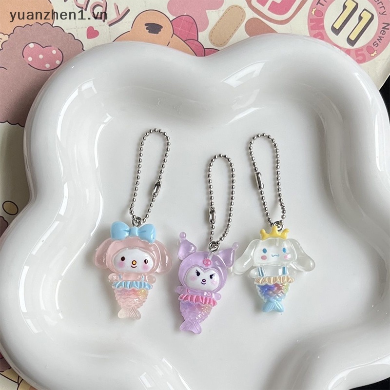 Móc Khóa Hình sanrio kitty kuromi meredith Dễ Thương