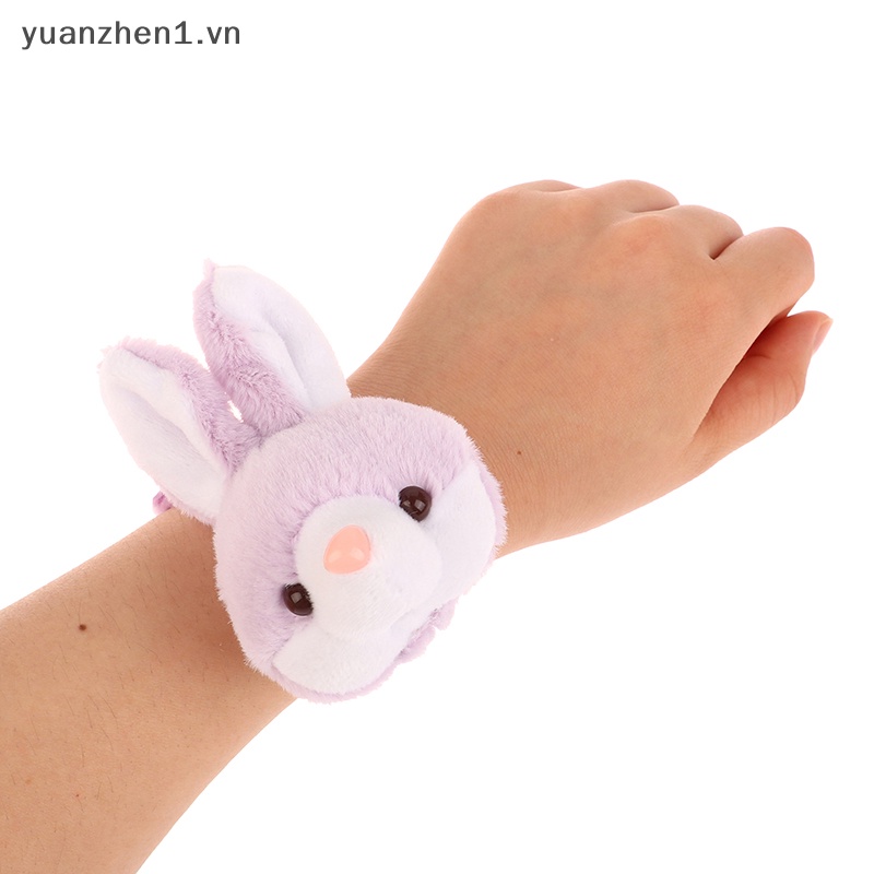Zhen Vòng Đeo Tay Thỏ Nhồi Bông Ba Chiều Dễ Thương Trang Trí Tiệc Tùng vn