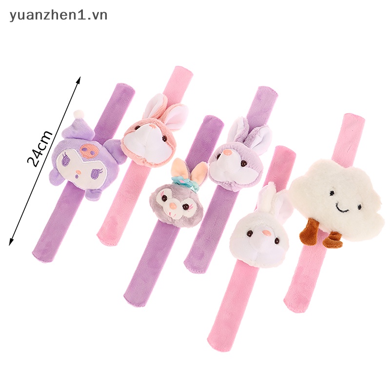 Zhen Vòng Đeo Tay Thỏ Nhồi Bông Ba Chiều Dễ Thương Trang Trí Tiệc Tùng vn