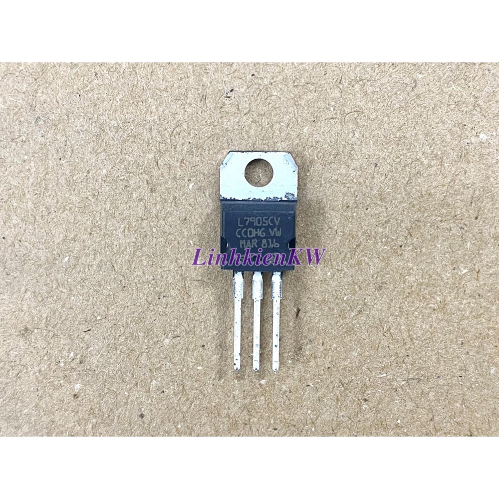 5 con IC ổn áp L7905CV 7905 Mới Chính Hãng 100%