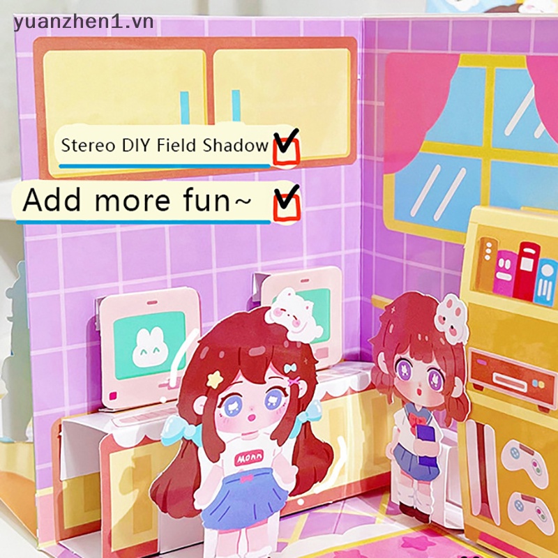 Zhen Sách doudou kuromi Thủ Công Yên Tĩnh Giáo Dục Cho Bé Gái vn