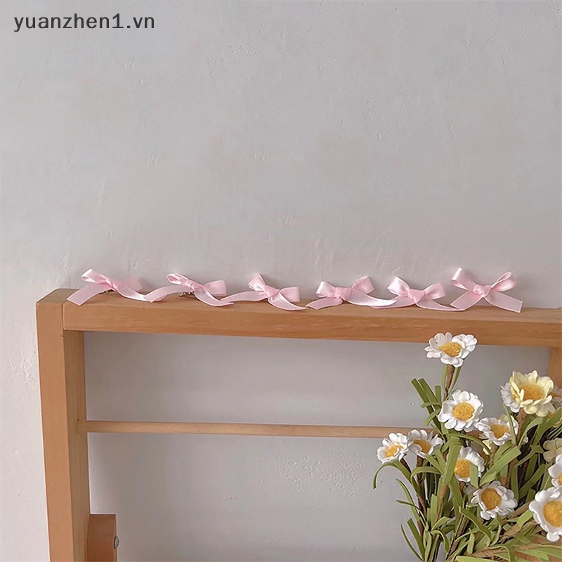 Set 5 Kẹp Tóc Nơ Xinh Xắn Dành Cho Bé Gái vn