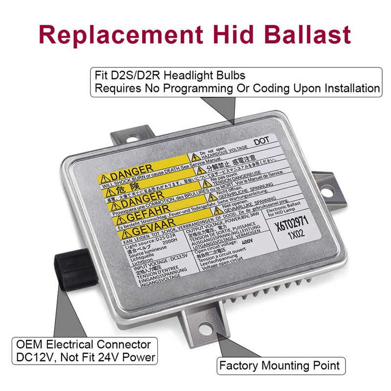 Đèn Pha xenon w3t10471 x6t02991 33119-s0k-a10 xenon tl tsx honda s2000 accord mazda 3 5 mitsubishi grandis