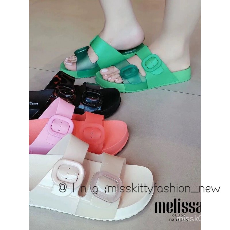 Melissa Giày Sandal Nhựa Đế Dày Thời Trang Đi Biển Năng Động