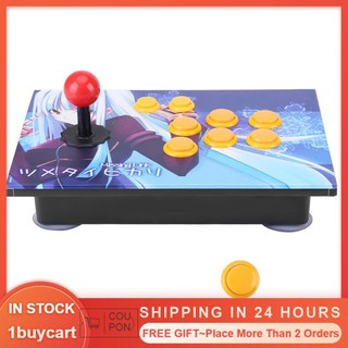 1buycart1 Fighting Stick Arcade Game Joystick Fighter Controller For PC Win7 8 10 LIF
