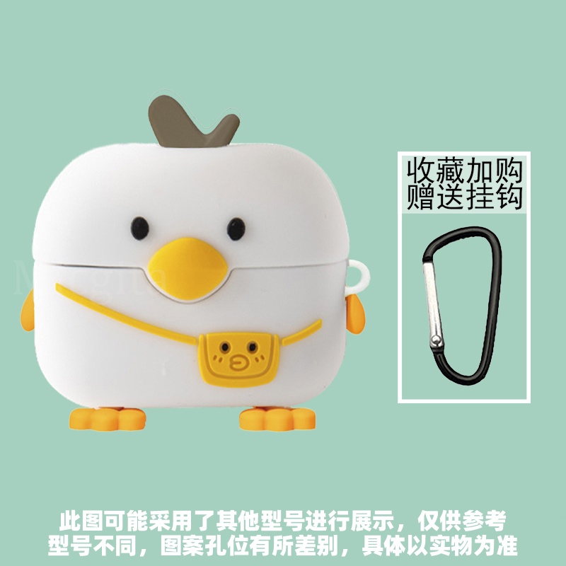 Vỏ Bảo Vệ Hộp Sạc Tai Nghe sony wf-1000xm5 Bằng Silicon Họa Tiết Hoạt Hình 3d Dễ Thương