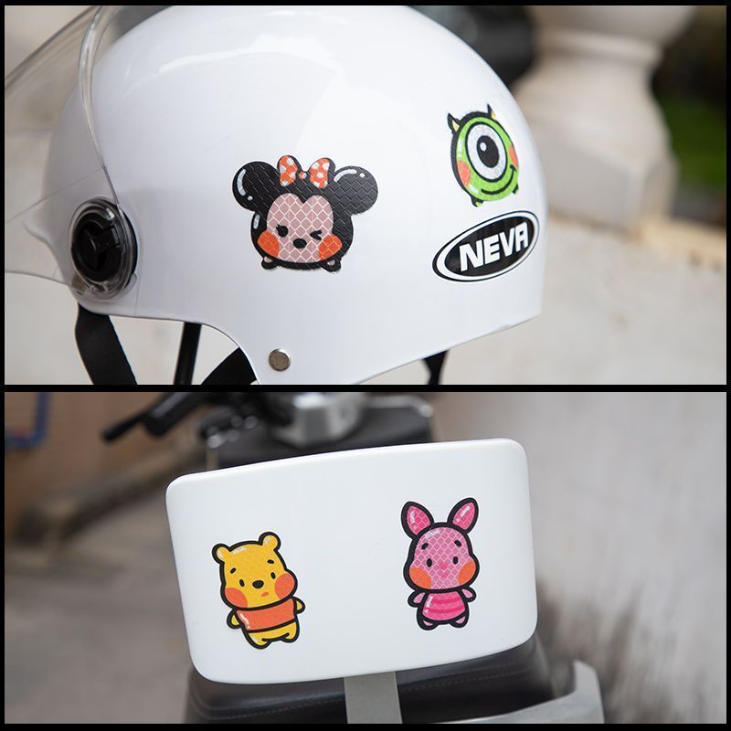 Nhãn Dán Phản Quang Cảnh Báo Họa Tiết Động Vật Hoạt Hình Sáng Tạo Trang Trí Xe Hơi / Xe Máy