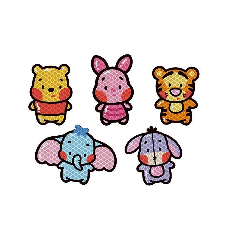 Nhãn Dán Phản Quang Cảnh Báo Họa Tiết Động Vật Hoạt Hình Sáng Tạo Trang Trí Xe Hơi / Xe Máy