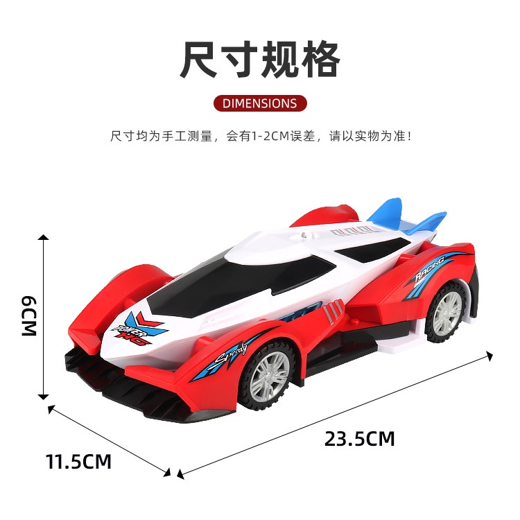 X Đồ Chơi Xe Cảnh Sát Biến Hình xf7j Có Đèn Và Nhạc Vui Nhộn Cho Bé