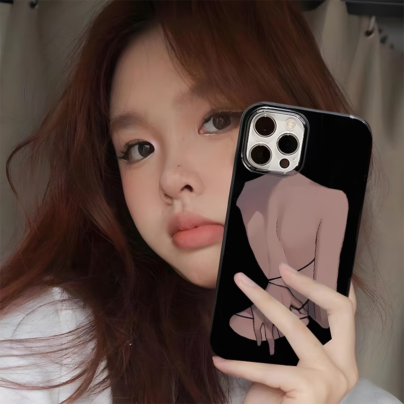 Dễ Thương Ốp Điện Thoại tpu silicone Mềm Trong Suốt Chống Sốc Cho iphone 14 13 11 pro max 12 8 7 plus xs xr x