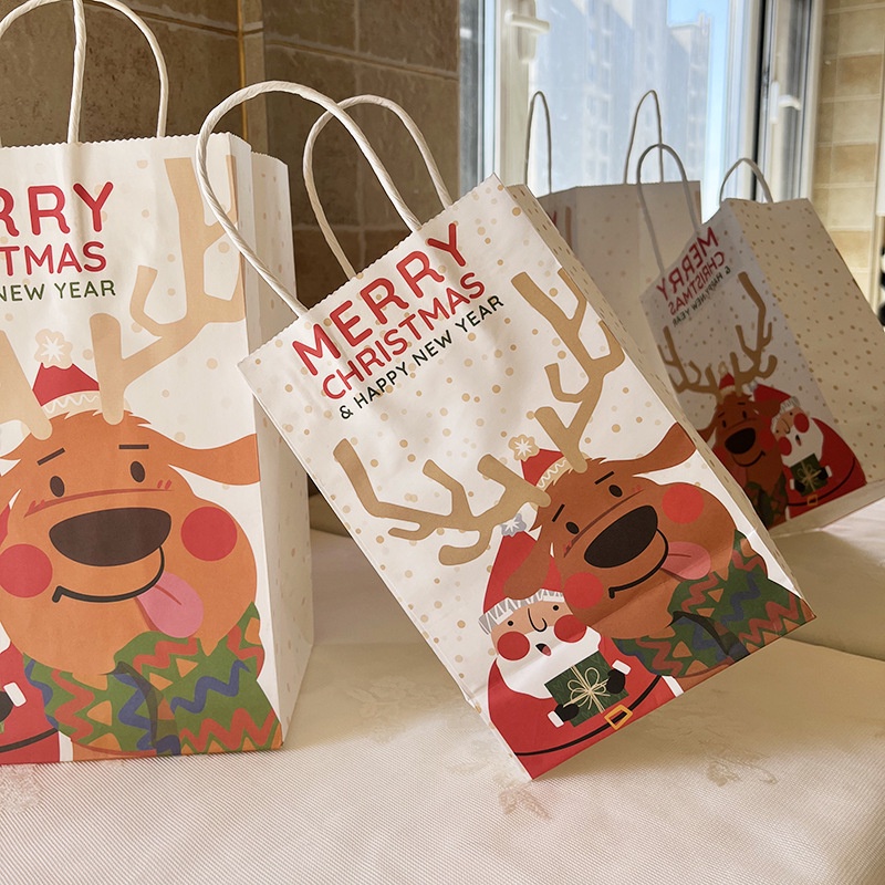 1 Túi Đựng Quà Giáng Sinh Hình Ông Già Noel