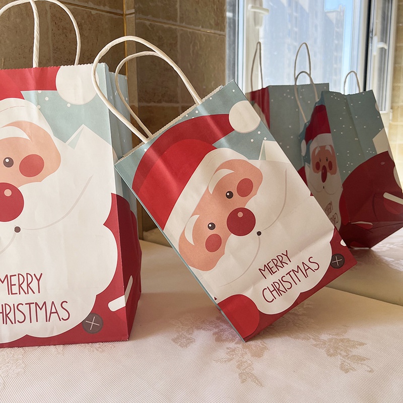1 Túi Đựng Quà Giáng Sinh Hình Ông Già Noel