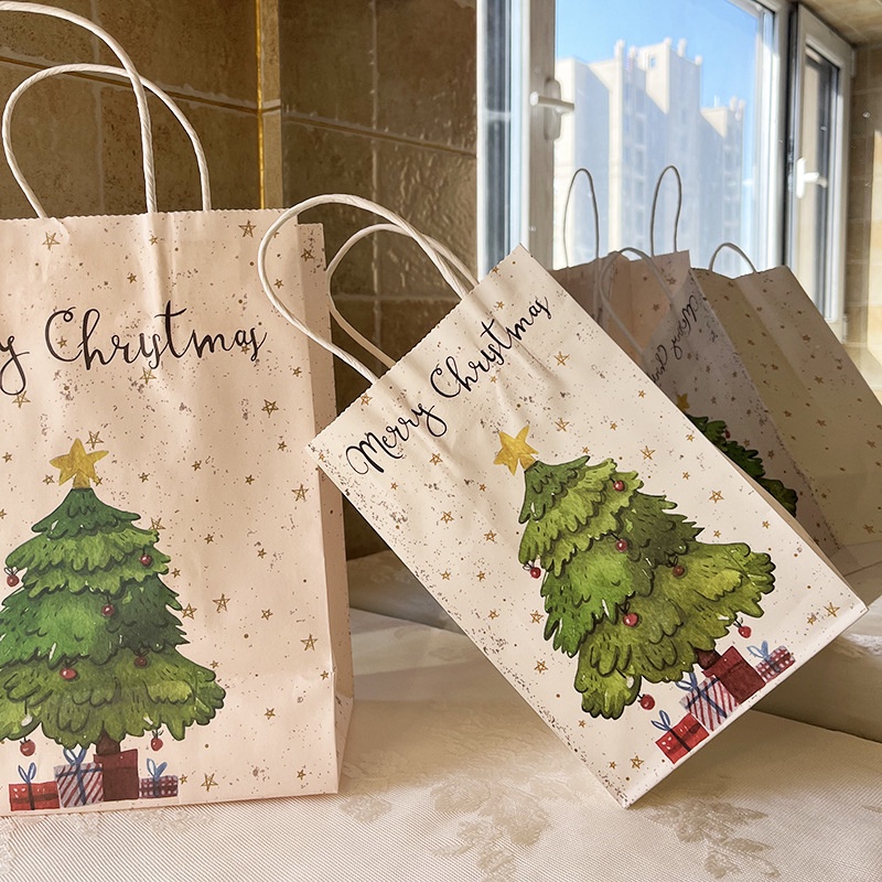 1 Túi Đựng Quà Giáng Sinh Hình Ông Già Noel