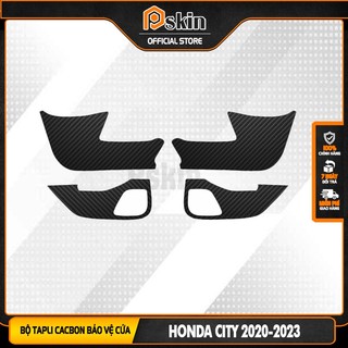 Dán Tapli bảo vệ cửa Honda City 2021-2023 chống xước, chống va đập.