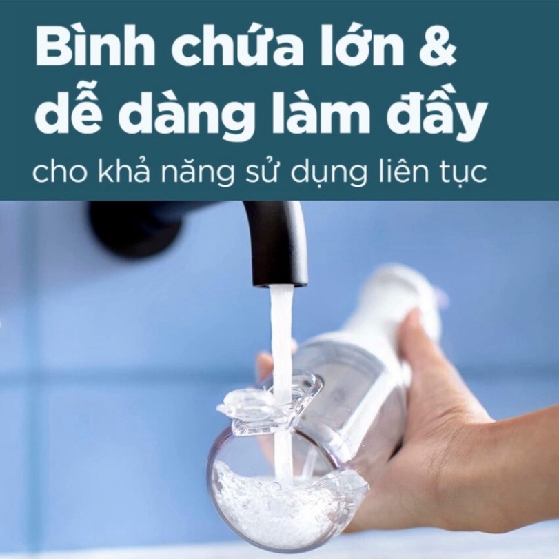 Máy Tăm Nước PHILIPS SONICARE HX3806, Công Nghệ Sóng Xung, Ngừa Sâu Răng, Mảng Bám, BH 24 Tháng, Giadungnhapkhau_68