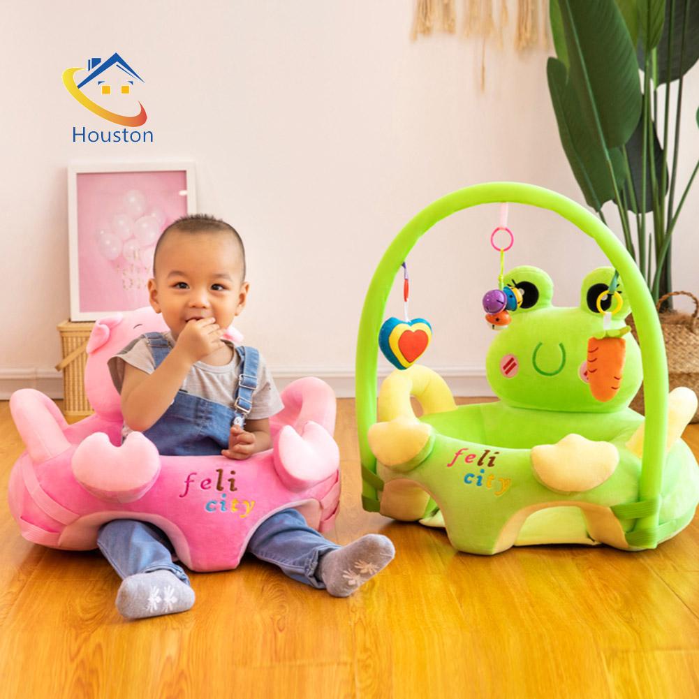 Đệm Bông Lót Ghế Ngồi Hỗ Trợ Bé Sơ Sinh Ngồi Có Thể Giặt Sạch Họa Tiết Hoạt Hình