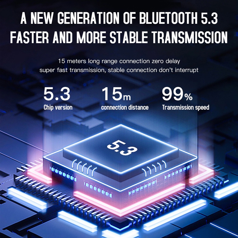 Sprise Tai Nghe bluetooth 5.3 Không Dây q8 Chống Ồn Có Móc Vành Tai