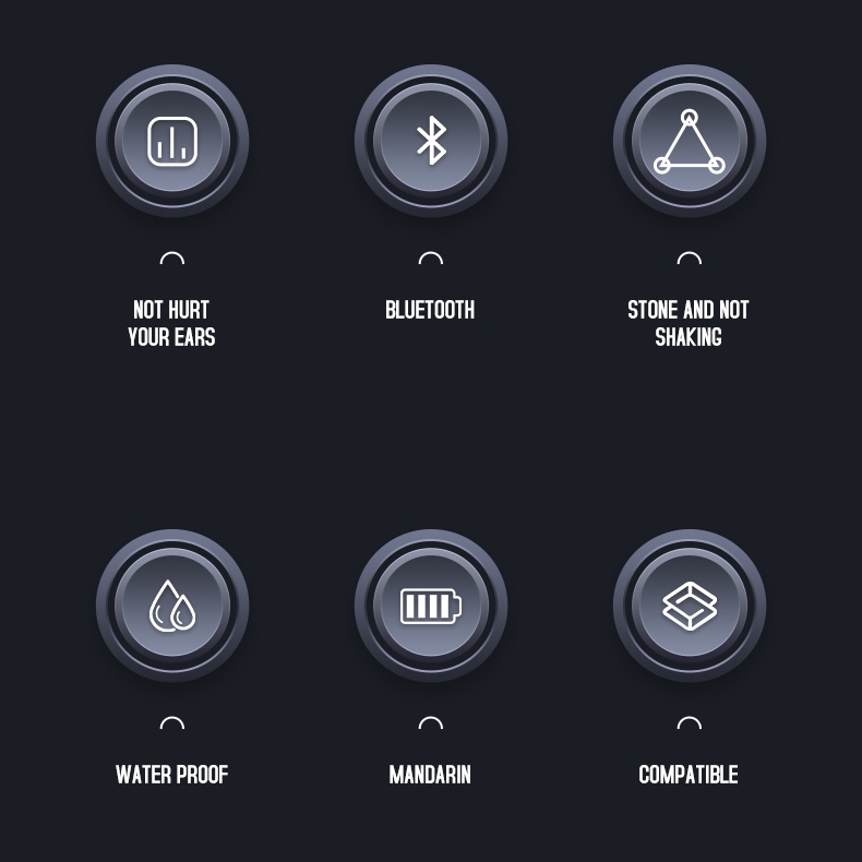 Sprise Tai Nghe bluetooth 5.3 Không Dây q8 Chống Ồn Có Móc Vành Tai