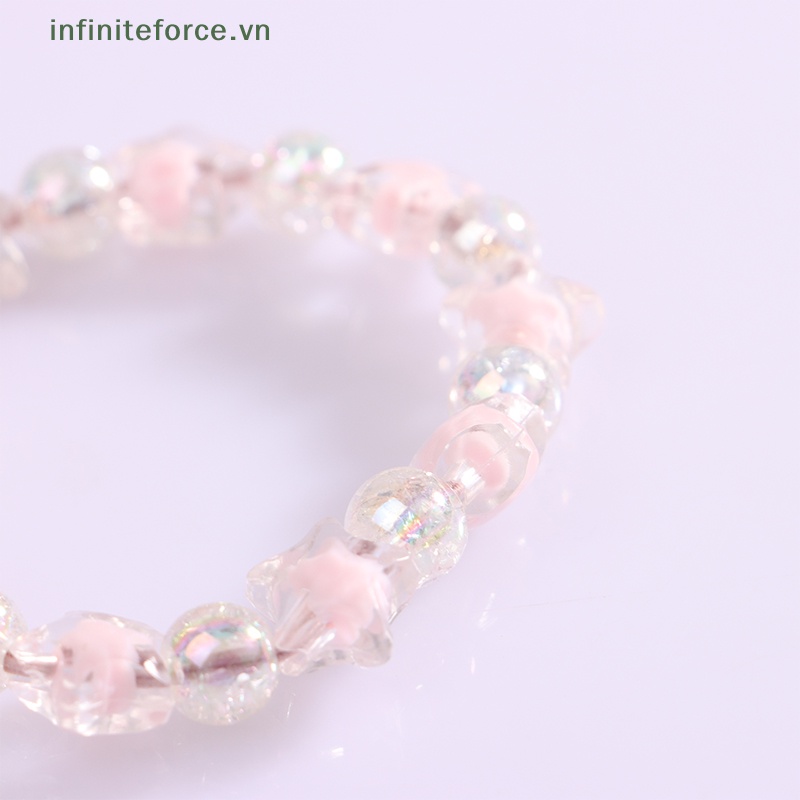 Cinnamoroll kuromi my melody Đồ Chơi Vòng Tay Pha Lê anime Dễ Thương Làm Quà Sinh Nhật Cho Bé Gái