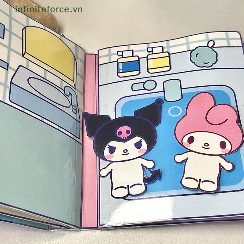 Sách sanrio doudou Tập Làm Thủ Công Tự Làm Tại Nhà Cho Bé Gái
