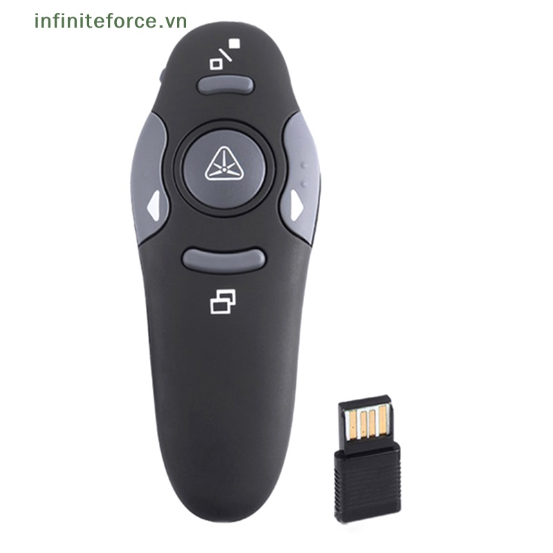 Bút Thuyết Trình Không Dây usb 2.4ghz Có Đèn Đỏ Điều Khiển Từ Xa Cho Giáo Viên