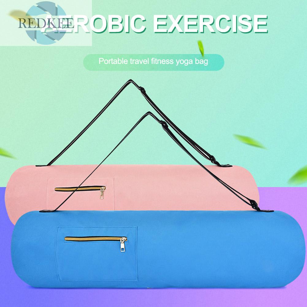 Túi Đựng Thảm Tập yoga Bằng Vải oxford 80cm Gấp Gọn Siêu Nhẹ Đa Năng