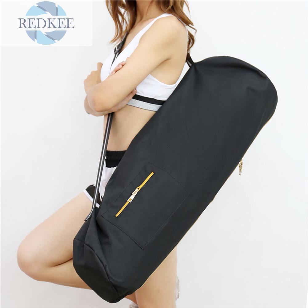 Túi Đựng Thảm Tập yoga Bằng Vải oxford 80cm Gấp Gọn Siêu Nhẹ Đa Năng