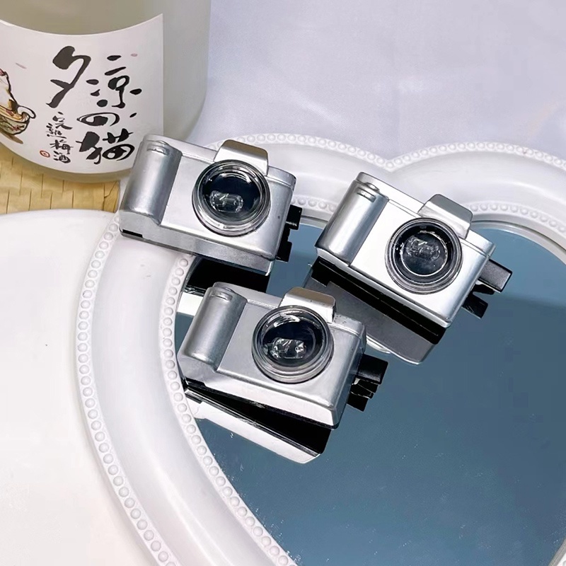 Kẹp Tóc Hình Máy Ảnh Dạ Quang Vui Nhộn Sáng Tạo