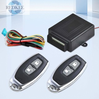 Hệ thống khóa cửa xe hơi 2 nút điều khiển từ xa 12v không chìa khóa thông dụng